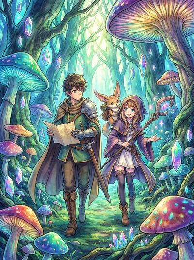 茄子视频动漫-魔法森林探险记