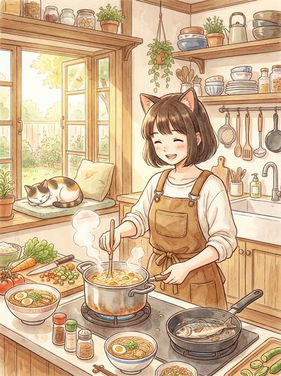 茄子视频动漫-暖心厨房物语